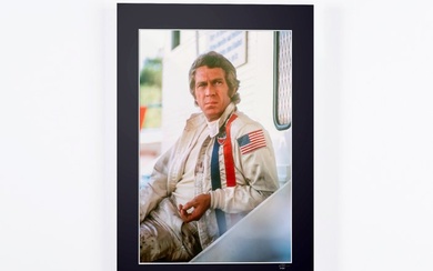 Le Mans 1971 - Steve McQueen - Porsche Driver - Fine Art Photography - Luxury Wooden Framed 70X50 cm - Limited Edition 01 of 30 - Serial ID 30767 - Original Certificate (COA), Hologram Logo Editor and QR Code