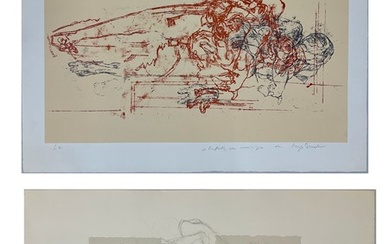 Lorenzo Tornabuoni Lotto composto da due litografie a colori di diverso soggetto