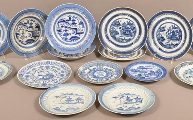 Lot of Various Antique Oriental Porcelain Plates.