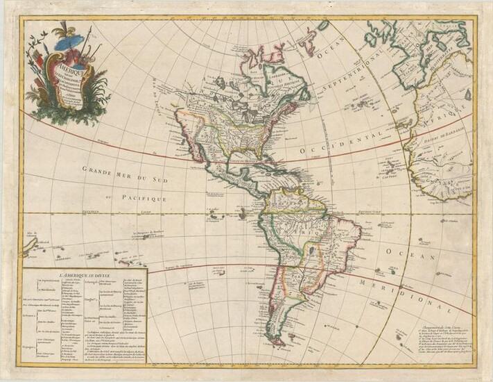 MAP, Western Hemisphere, Le Rouge