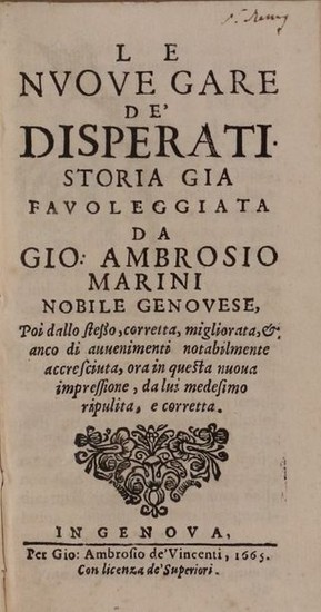 MARINI (Giovanni Ambrosio).