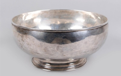 MEXICAN SILVER PUNCH BOWL