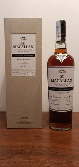 Macallan 2003 14 years old Exceptional Single Cask 2017/ESB-9100/13 one of 643 bottles - 700ml