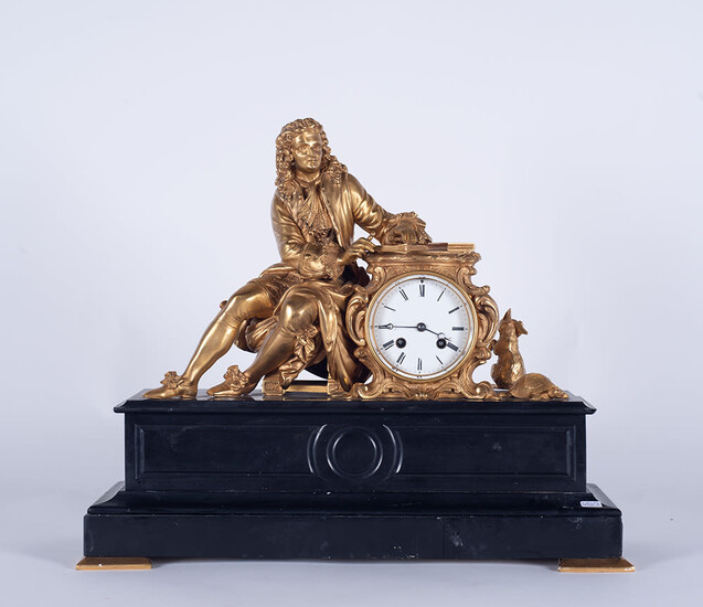 Mantle clock, France, 19th century