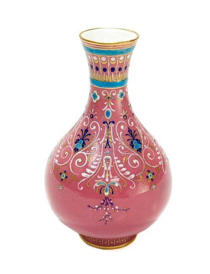 Manufacture de Sevres Porcelain Vase 1886