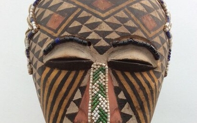 Mask - Wood - KUBA/Kete - DR Congo