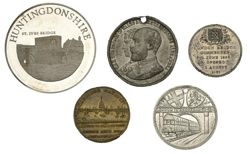 Medals of Bridges from the David Young Collection