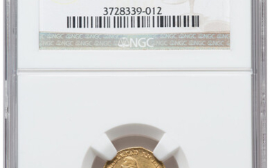 Mexico: , Republic gold 1/2 Escudo 1836/4 Do-RM MS64 NGC,...