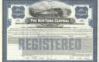 NEW YORK CENTRAL RAILROAD CO. (4 types)