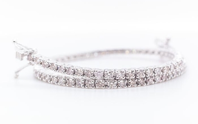 No Reserve Price - 14 kt. White gold - Bracelet - 2.01 ct Diamonds