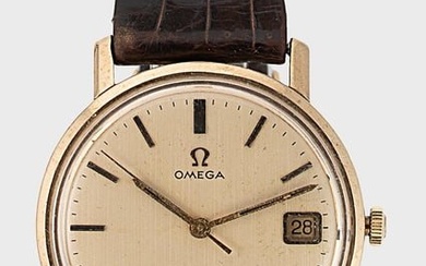 Omega - A 9ct gold 'de Ville' wristwatch