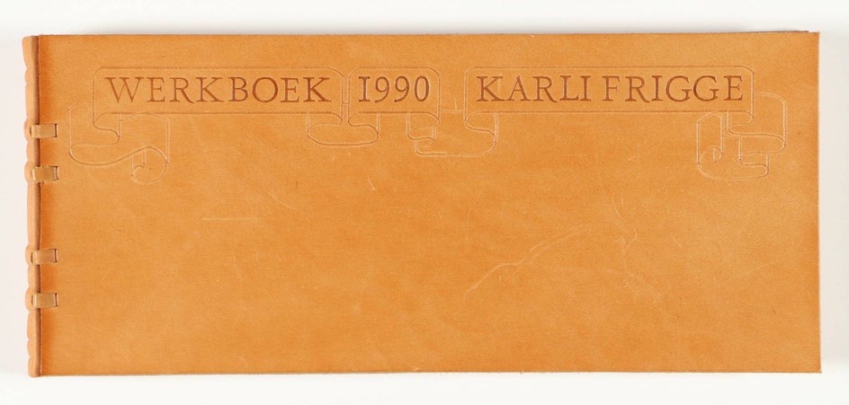 [Paper]. Frigge, K. Werkboek 1990. Joppe, the author,...
