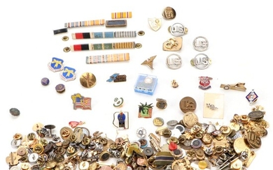 Pins, Cuff Links and Charms with Military and Fraternal Organizations