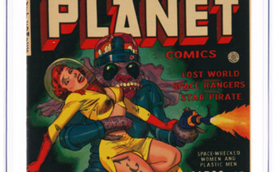 Planet Comics #70 River City Pedigree (Fiction House, 1953)...