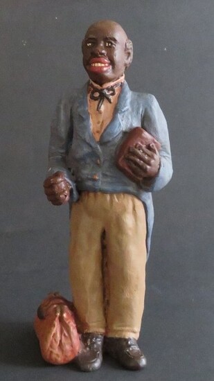 Preacher Bro Bunn, African American figurine 1980s