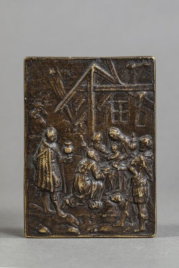 Relief (1) - Bronze - 17th century