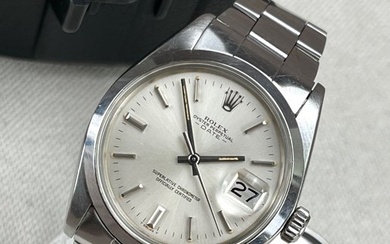Rolex - 'NO RESERVE PRICE' Date Silver Dial - 1500 - Men - 1970-1979