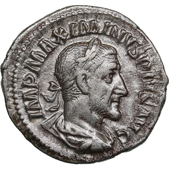 Roman Empire AR Denarius - Maximinus Thrax (AD 235-238)