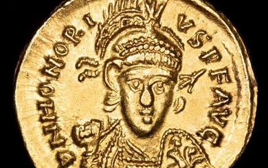 Roman Empire - Solidus - Honorius (393-423 A.D.), Thessalonica mint,403-408 A.D. CONCORDIA AVGGG. COMOB - Gold