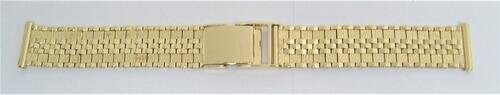 SOLID 14k Yellow GOLD Watch Bracelet to fit 17.5 mm