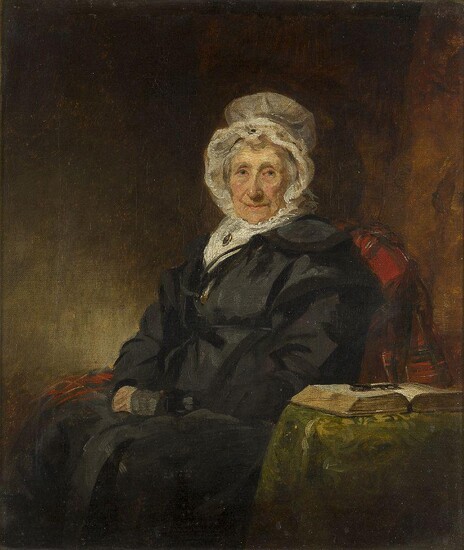 Sir John Watson Gordon RA PRSA, Scottish 1788-1864- Portrait of...