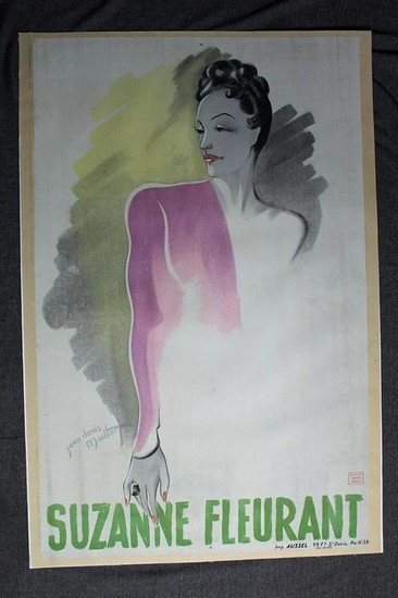 Suzanne Fleurant - Art by Jean-Denis Maillart (1930's)