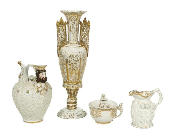 Three Pieces of Jacob Petit Paris Porcelain
