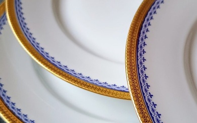 Tirschenreuth Bavaria - Dinner set (11) - Gold, Porcelain