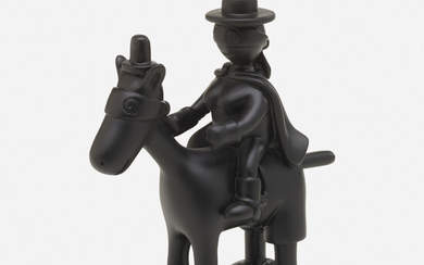 Tom Otternessb.1952, Horse and Rider maquette