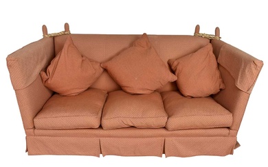 Traditional Knowle three-seater sofa