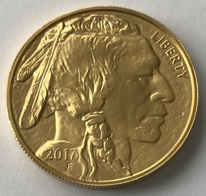 USA - 50 Dollars 2017 American Buffalo - 1 oz - Gold