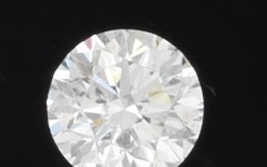 Unmounted 0.50 Carat Round Brilliant Cut Diamond