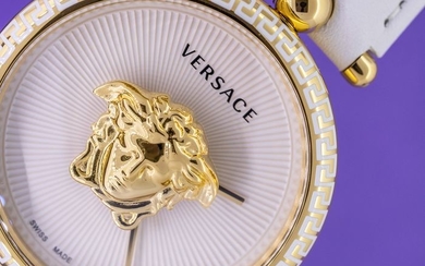 Versace - Palazzo Empire White 39 MM - VCO040017 - Women - Brand New