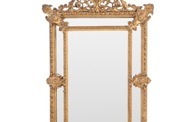 Victorian Renaissance Style Giltwood Mirror, Mid 19th Century