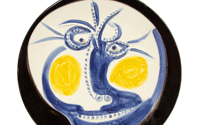 Visage (A.R. 448), 1960,Pablo Picasso