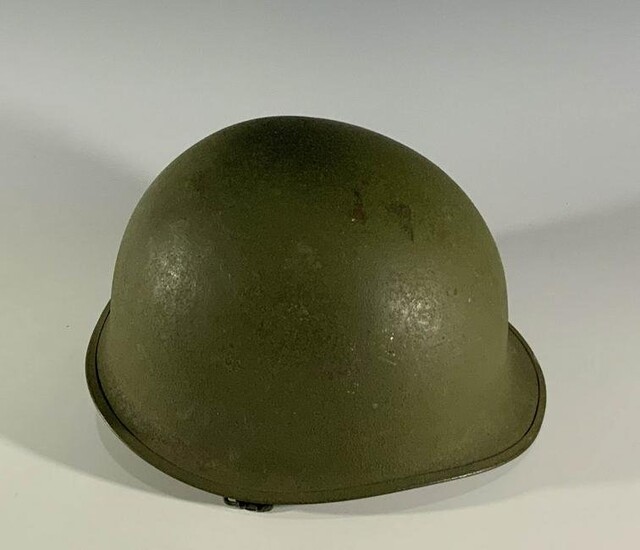 WWII US Army M1 Helmet with Capac Liner