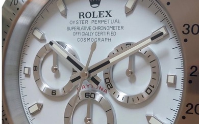 Wall clock - Rolex Cosmograph dealer display - Aluminium, Glass - 2020+
