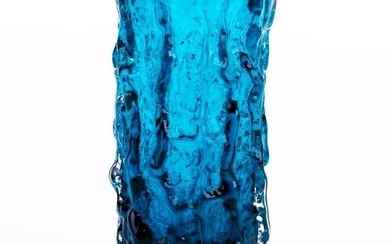 Whitefriars Aquamarine Glass Designer Vase