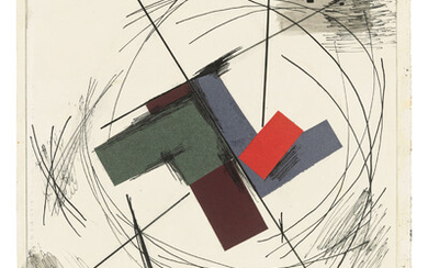 Yuri Annenkov (1889-1974), Two abstract compositions