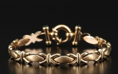 10K Gold Link Bracelet