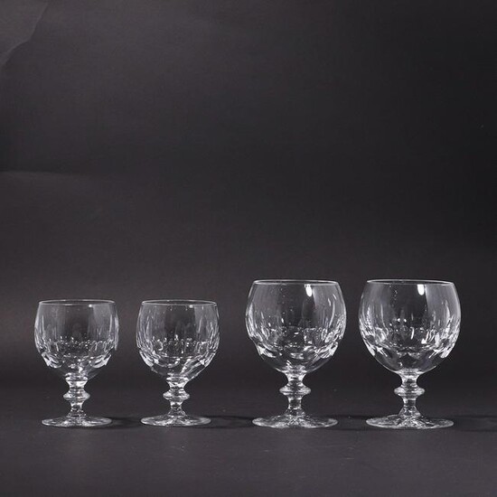 16 Pieces Crystal Glass Sherry Cocktail Stemware 2 Size