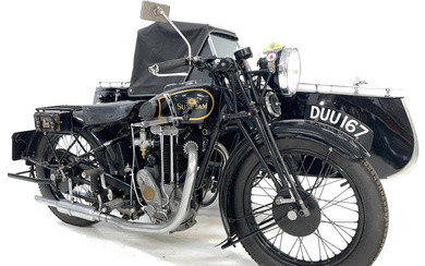 1937 Sunbeam Model 9A and Swallow De Luxe Launch Sidecar