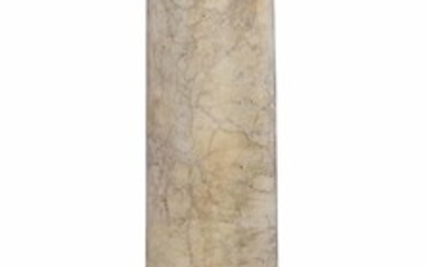 AN ITALIAN PALE PINK BRECCIA MARBLE COLUMN, 17TH/18TH CENTURY, POSSIBLY ANTIQUE AND RE-CUT