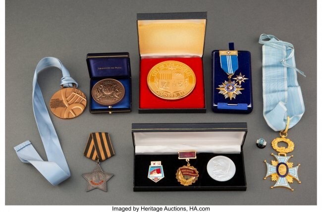 27086: A Group of Nine Various Medals and Awards Marks