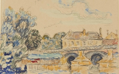 Paul Signac (1863-1935), Auxerre, le pont