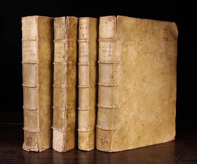 Four 17th Century Volumes of the Complete Works of D.