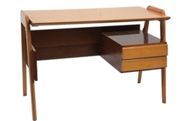 ITALIAN MANUFACTURE Writing desk, 1950’s Wood, 116 x 80 x...