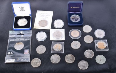 A Collection of Royal Mint commemorative ?5 coins