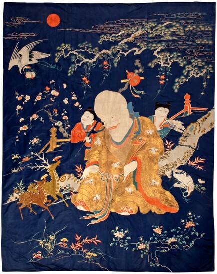 A GROUP OF CHINESE AND JAPANESE TEXTILES, 19TH - EARLY 20TH CENTURY