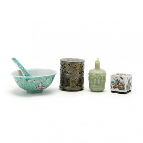 A Group of Asian Decorative Accessories